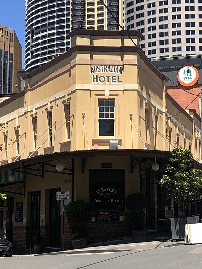 シドニーのロックスの「The Australian Heritage Hotel」