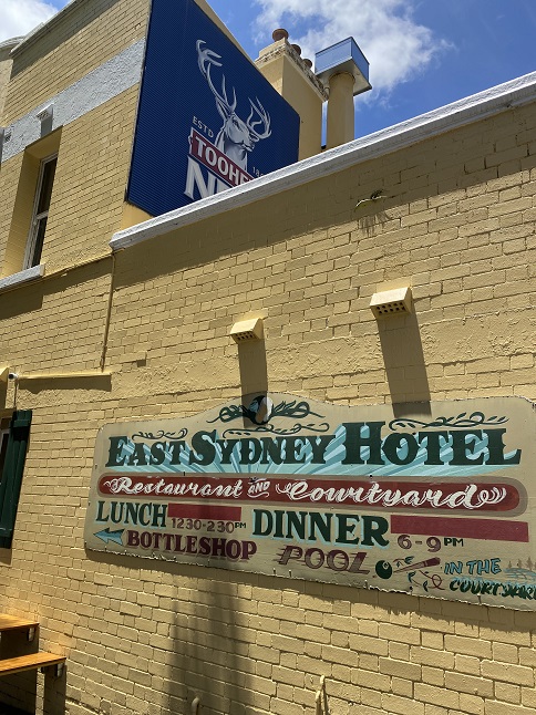 イースト シドニー ホテル　East Sydney Hotel