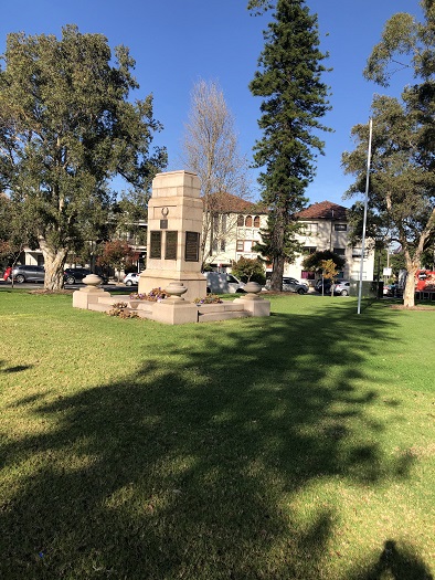 ハイ クロス ランドウィック バイ シドニー ロッジズ前の公園