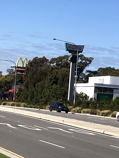 イビス バジェット シドニー エアポート隣のマクドナルド