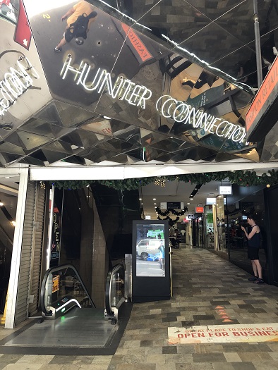 コンフォート ホテル シドニー シティとなりの「HUNTER CONNECTION」