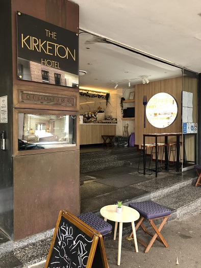 キルケトン ホテル シドニーの「KIRKETON BAR & RESTAURANT」