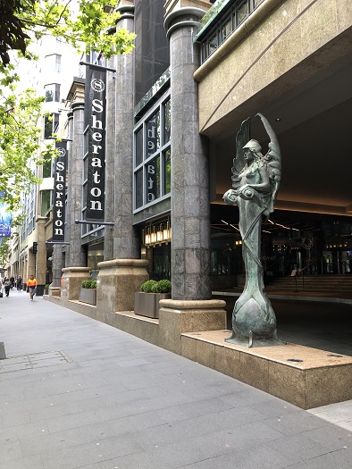 シドニーオペラハウス付近のホテル