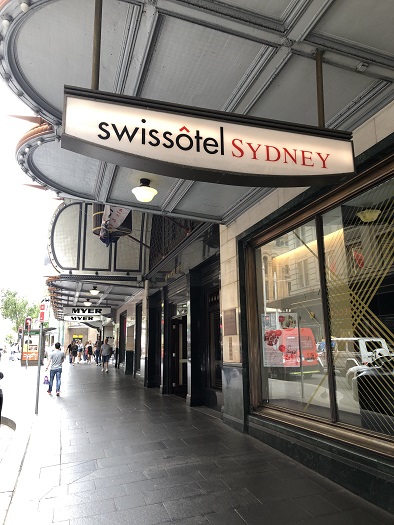 スイスホテルシドニーオンマーケットストリート　Swissotel Sydney on Market Street