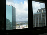 シドニーインターコンチネンタルの部屋からの眺め