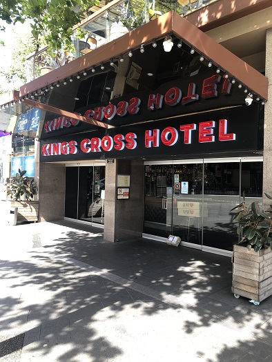 キングスクロスのパブ「Kings Cross Hotel」