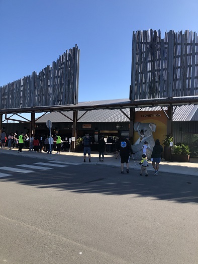 シドニー動物園からの眺め