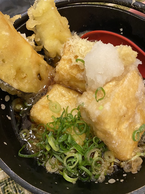 シドニーの居酒屋「Inase Sakaba」の揚げだし豆腐