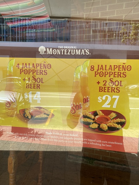 メキシコ料理レストラン「Montezuma's」