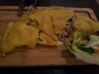 ベトナムレストランのBay Tinh Restaurantのパンケーキ