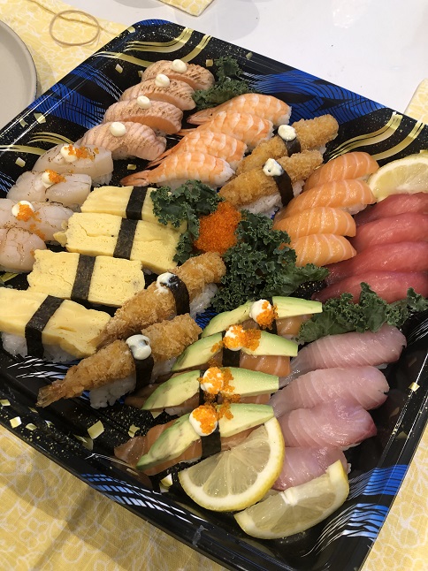 シドニーのお寿司屋「Eat Sushi」の寿司プラッター