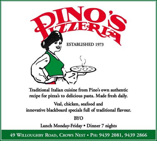 Pino's Pizzeria Restaurant