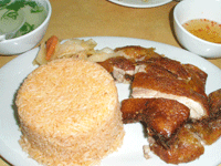 シドニーのカブラマッタにあるベトナム料理レストラン「Tan Viet」の一番人気メニューのクリスピーチキン