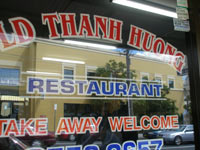 シドニーのマリックビルのベトナムレストランのOld Thanh Huong Restaurant