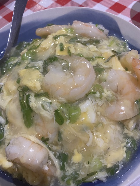 WINSURE BBQの「King Prawns and Scrambled Egg with Rice」