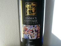 ハンターバレーのワイナリー：エマズ・コテージ（Emma's Cottage）のワイン
