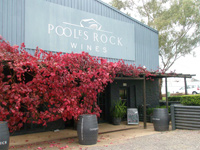ハンターバレーの大手ワイナリー：Pooles Rock
